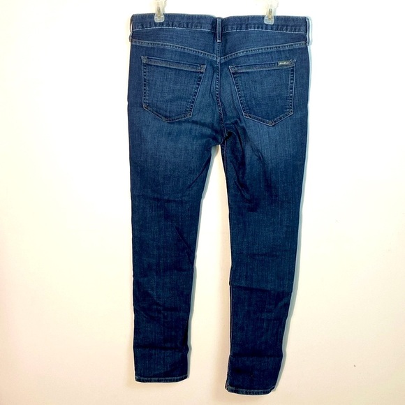 Eddie Bauer Boyfriend Slim Leg Blue Jeans size P4 - Picture 10 of 11